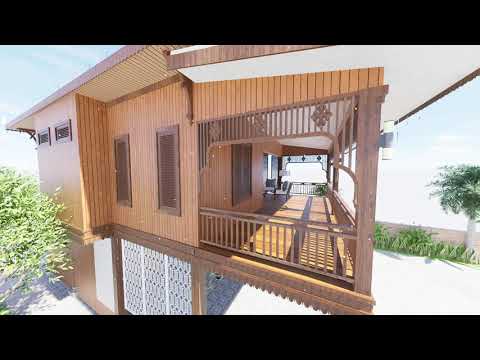 Khmer Wooden House video