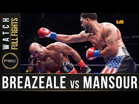 Breazeale vs Mansour FULL FIGHT: January 23, 2016 - PBC on FOX