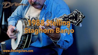 Video thumbnail for 1988 Stelling Staghorn, Tony Pass Lost Timber Rim by Dream Guitars