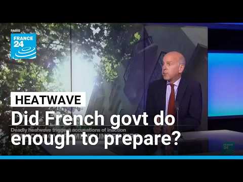 French govt under fire over heatwave response