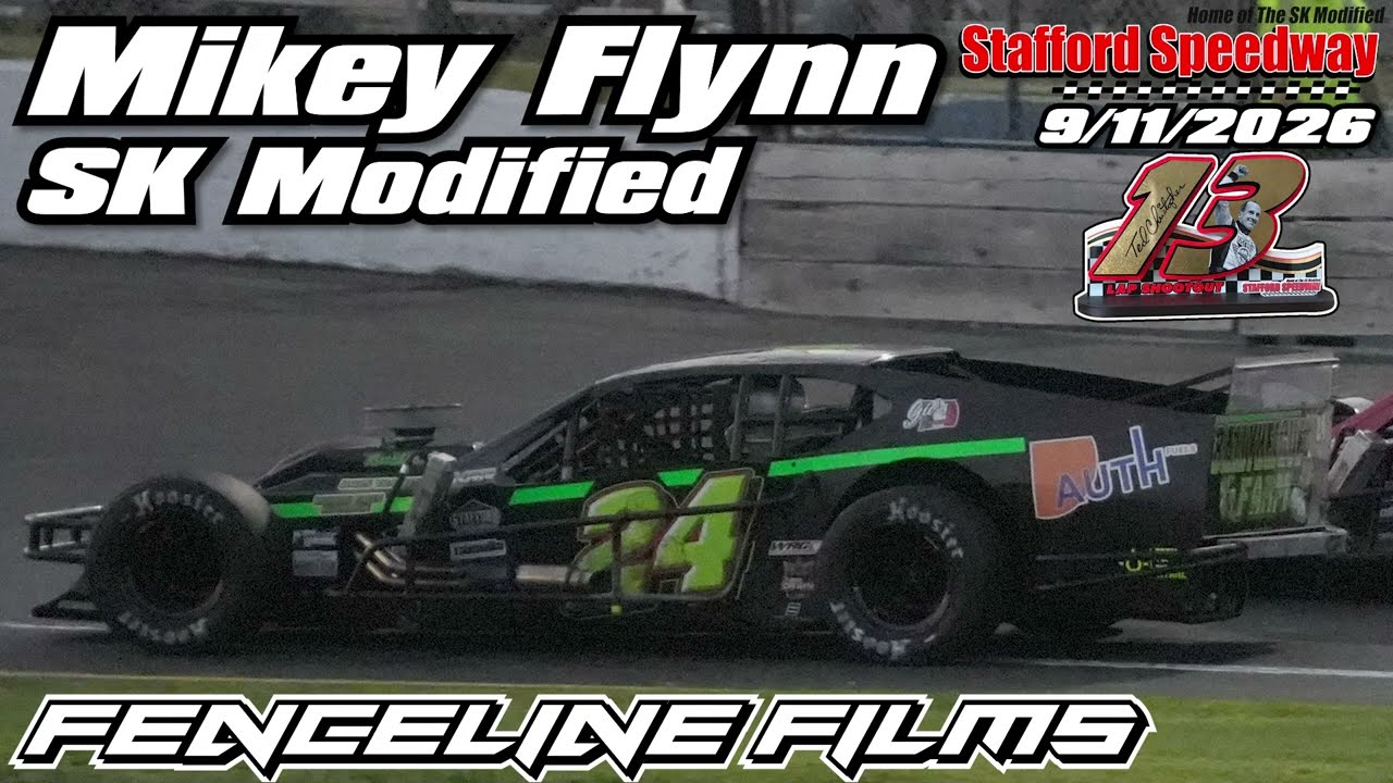 Mikey Flynn SK Modified Shootout at Stafford Speedway