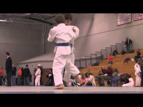 Theo Goldman 3 ~ 2014 Wahadachi Judo *GOLD MEDAL MATCH*