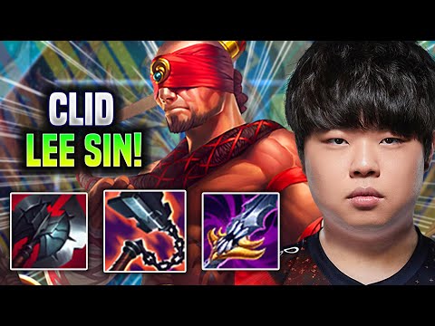 CLID CRAZY GAME WITH LEE SIN! - FPX Clid Plays Lee Sin Jungle vs Viego! | Season 2022