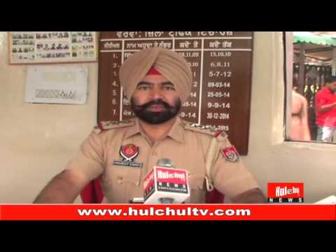 Inspector Hardeep Singh Giving Wishes on Launching of Hulchul TV
