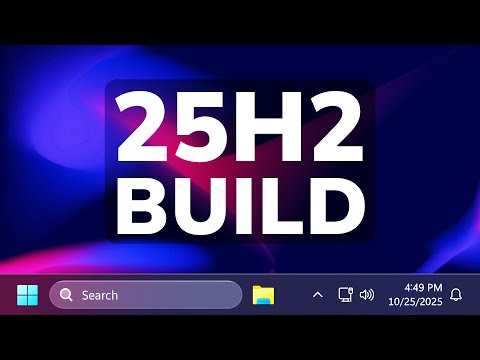 Новая сборка Windows 11 25H2 26220.6982 — новая функция поля поиска, меню «Пуск», настройки и исп...