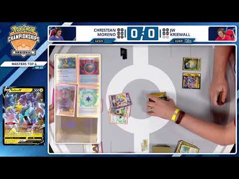 TOP 4 - Christian Moreno vs JW Kriewall - 2024 Pokémon Toronto Regional Champions