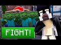 Minecraft BUILD TO SURVIVE THE ZOMBIES Zombie Base Challenge
