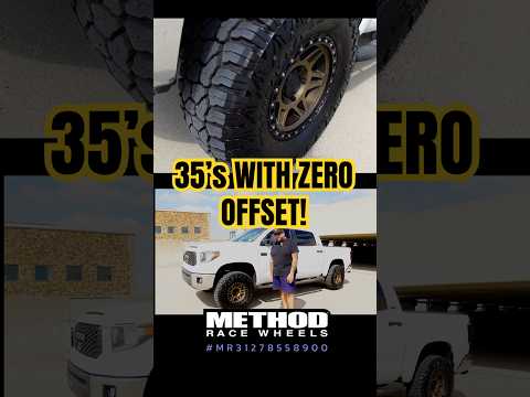 35’s On My Tundra And THESE Wheels! #automobile #truck #toyota #custom
