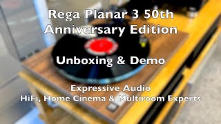 Video thumbnail for Rega Planar 3 50th Anniversary Edition | Unboxing & Demo | Expressive Audio by Expressive Audio