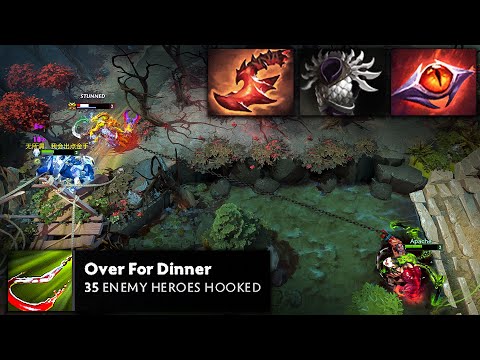 How To Hook And Win The Game | Pudge Offlane 7.40 | Pudge Official