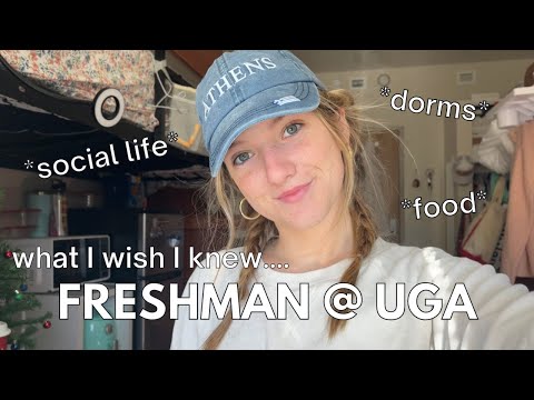what I wish I knew before freshman year | UGA