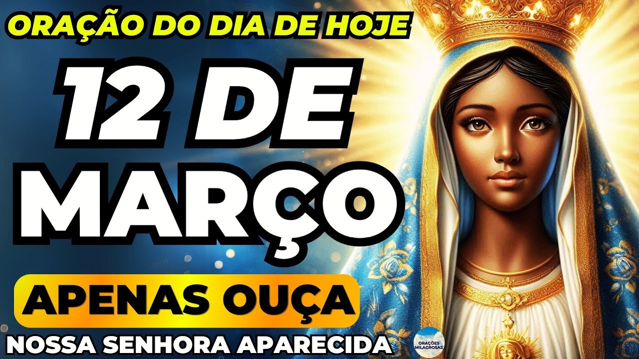 🙏ESSA É A ORAÇÃO QUE NOSSA SENHORA APARECIDA SEMPRE ATENDE E REALIZA O MILAGRE IMPOSSÍVEL🙏