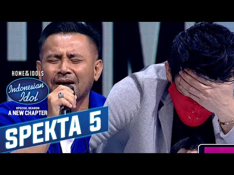 Dangdutan Lagi, Ariel Noah Ga Kuat Liat Judika - Spekta Show TOP 9 - Indonesian Idol 2021