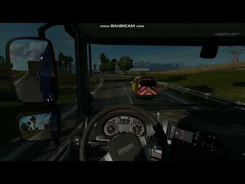 POV DRIVING DAF XF SPACE 530HP OLSZTYN TO BLALYSTOK PART 2