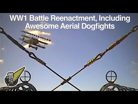 WW1 Fighter Dogfight & Reenactment 01