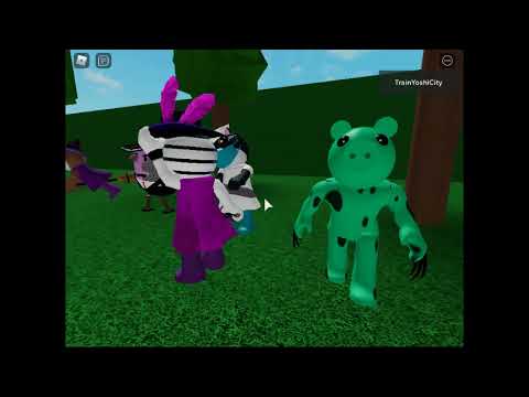 Roblox Piggy - Triple Jumpscares - Katie, Zizzy, Dinopiggy
