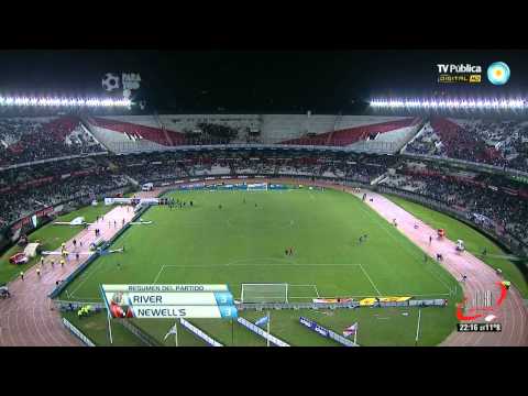 RESUMEN PARTIDO - RIVER 3 NEWELL'S 3 - FECHA 6 (09 09 2012)