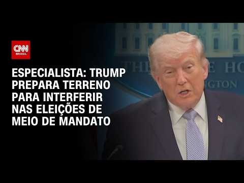 Trump prepara terreno para interferir nas eleições de meio de mandato, diz professor | WW
