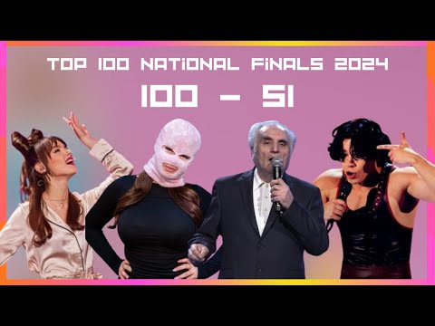 100 - 51 | RESULTS OF THE TOP 100 NATIONAL FINALS 2024 | 1820+ VOTES
