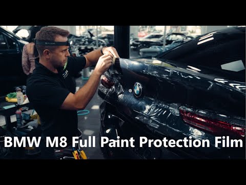 BMW M8 Full Paint Protection Film, Tint, and Ceramic Coating