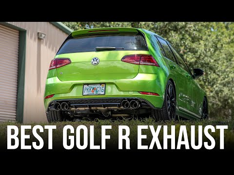 AWE SwitchPath™ Exhaust for the VW MK7/7.5 Golf R - Install & Sound Demo (feat. Kyle & Bryce)