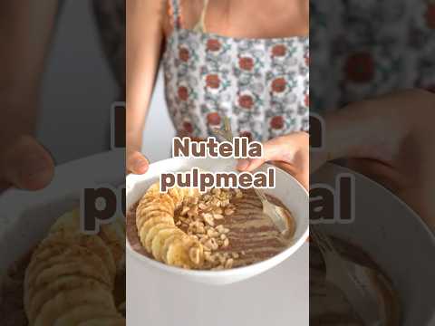 Nutella pulpmeal | Mylky #veganrecipes #hazelnut #mylky