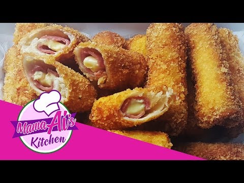 Tasty Bread Ham and Cheese Roll