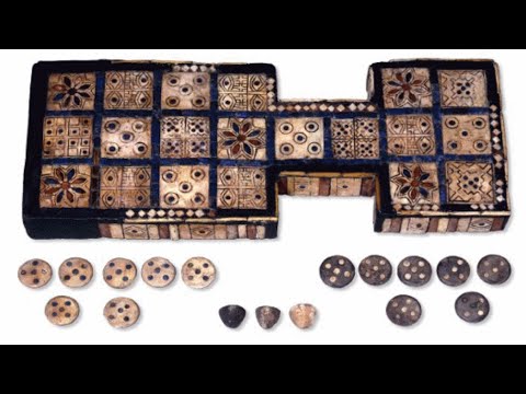 I bambini provano il GIOCO REALE DI UR: uno dei giochi da tavolo più antichi del mondo - HistoryLab