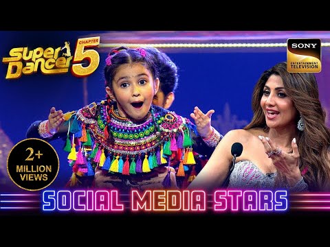 'Nagada Sang Dhol' पर Shilpa को Barkat का Performance लगा कमाल | Super Dancer 5 | Social Media Stars