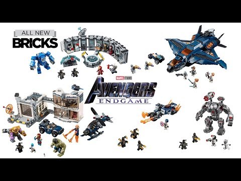 Lego Avengers Endgame Compilation of All Sets