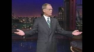 Late Show with David Letterman - November 20th, 2002