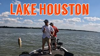 Late summer BASS FISHING on LAKE HOUSTON