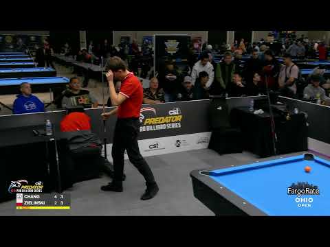Wictor Zielinski vs. Chang Jung Lin ▸ 2022 FargoRate Ohio Open ▸ Predator Pro Billiard Series