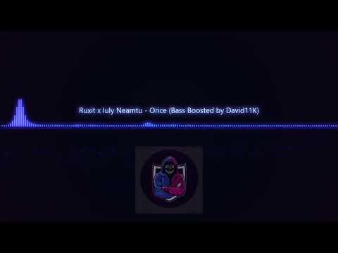 Ruxit x Iuly Neamtu  Orice (Bass Boosted by David11K)