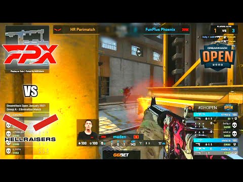 FunPlus Phoenix vs HellRaisers - DreamHack Open January | CSGO HIGHLIGHTS