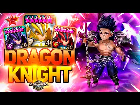 TrueWhale's MASS DRAGON KNIGHTs Team - Summoners War