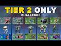 MAXED TIER 2 ONLY Challenge In Mech Arena