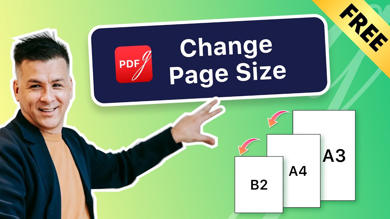 How to Change PDF Page Size for Free