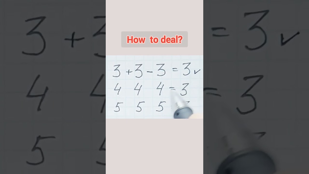 Math challenge question #math #mathpuzzle #mathhack #mathstricks