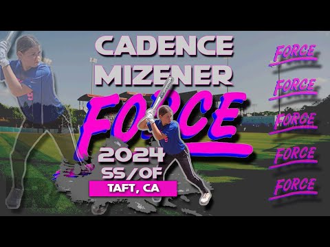 2024 Cadence Mizener Shortstop and Outfield Softball Skills Video - Fresno Force