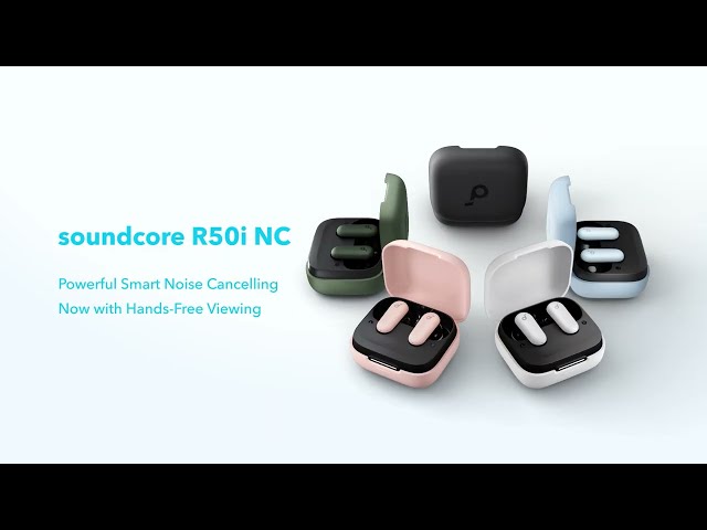 سماعة لاسلكية ساوند كور (Soundcore R50i NC) - لون أبيض