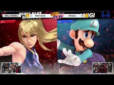 Keep It REAL: Valentine's Pools - prom queen (Zero Suit Samus) vs GUMP2 | Spickles (Luigi)