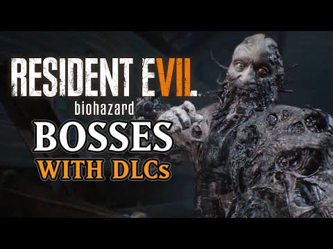 Resident Evil 7 - All Bosses & Encounters [PS4, Updated]