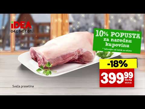 Senzacionalna ponuda 4 - 7.01.2018 | IDEA