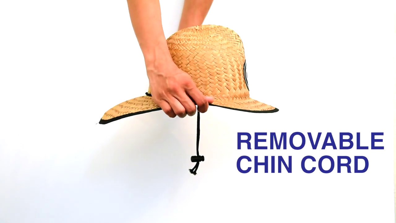 Straw Firefighter Hat