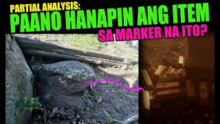 PAANO HANAPIN ANG BURIED ITEM SA SIGN NA ITO?