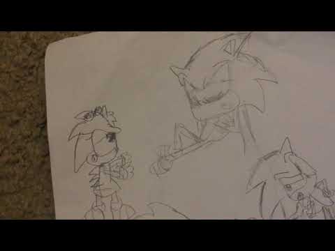 Spin dash lessons but goes rong [Sonic the hedgehog comic]