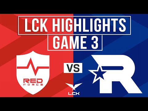 NS vs KT Highlights Game 3 | LCK CUP 2026 | NS RedForce vs KT Rolster