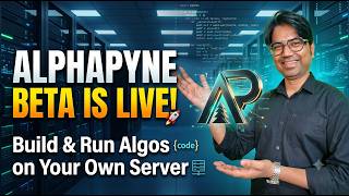 Download lagu AlphaPyne Beta is Live — Build & Run Algos on Your Own Server mp3