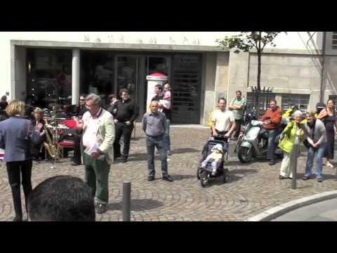 Hochfest Fronleichnam - Frankfurt Römerberg - Prozession - 23.06.2011  GL 923/1-4